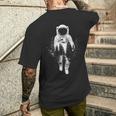 Astronaut Motiv Illustration Astronaut T-Shirt mit Rückendruck Geschenke für Ihn