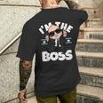 Baby Boss Yo Soy El Jefe Como Un Jefe Niños Camiseta Hombre Estampado Espalda Regalos para él