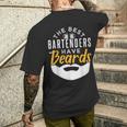 Bartender For Bartenders With Beards T-Shirt mit Rückendruck Geschenke für Ihn