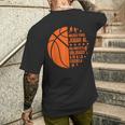 Basketball Basket Nacido Para Jugar Al Baloncesto Camiseta Hombre Estampado Espalda Regalos para él