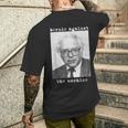 Bernie Sanders 2020 Against The Machine Punk Rock Stage Star Men's T-shirt Back Print Gifts for Him