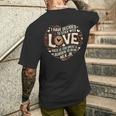 Black History Month I Have Decided To Stick With Love Heart Men's T-shirt Back Print Funny Gifts