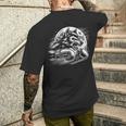 Boxeador De Lobo Y Boxeo De Diseño De Boxeo De Lo Camiseta Hombre Estampado Espalda Regalos para él
