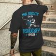 Boys' Mir Reichts Ich Geh Eishockey Spiel T-Shirt mit Rückendruck Geschenke für Ihn