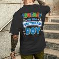 Brother Of The Birthday Boy Dog Family Party Decorations Men's T-shirt Back Print Gifts for Him