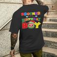 Brother Of The Birthday Boy Melon Family Matching Men's T-shirt Back Print Gifts for Him