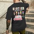 Brother Birthday Crew Ice Cream Truck Bday Ice Cream Party Camiseta Hombre Estampado Espalda Regalos para él