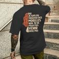 Cadeau Chasseur De Champignon Morilles Cueilleur T-shirt imprimé au dos Cadeaux pour lui