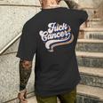 Cancer Cancer Survivor Retro Cancer T-Shirt mit Rückendruck Geschenke für Ihn