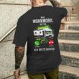 My Caravan Call An Camper Motorhome Camping Bus T-Shirt mit Rückendruck Geschenke für Ihn