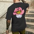 Chaos Indompté Douceur Destructrice Rose Manga T-shirt imprimé au dos Cadeaux pour lui