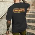 Chernobyl Chernobyl Pripyat 36 Roentgen Radiation T-Shirt mit Rückendruck Geschenke für Ihn