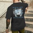 Coeur De Loup Âme D'un Dragon Dragon Cool Loup Guerrier T-shirt imprimé au dos Cadeaux pour lui