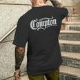 Compton West Coast Gangsta Rap Style 05 T-Shirt mit Rückendruck Geschenke für Ihn