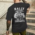 Conductores De Rally Lo Hacen Lateralmente Divertido Coche De Carreras Cotización De Conducción Camiseta Hombre Estampado Espalda Regalos para él