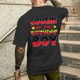 Cousin Of The Birthday Boy Family Party Decorations Men's T-shirt Back Print Gifts for Him