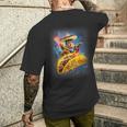 Crazy Space Taco Squirrel Cinco De Mayo Squirrel Sombrero Men's T-shirt Back Print Gifts for Him