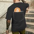 Criptomonedas Bitcoins Ethereum Bullrun Camiseta Hombre Estampado Espalda Regalos para él