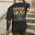 Cruise Squad 2025 Family Group Matching Summer Vacation Men's T-shirt Back Print Gifts for Him