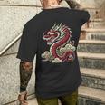 Culture Japonaise Dragon Asiatique T-shirt imprimé au dos Cadeaux pour lui