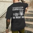 Cute Raccoon Small Bears Raccoon Saying T-Shirt mit Rückendruck Geschenke für Ihn