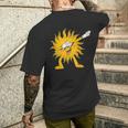 Dabbing Sun Summer Fun T-Shirt mit Rückendruck Geschenke für Ihn