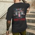 Daddys Home White House Pink Trump 2024 Men's T-shirt Back Print Gifts for Him