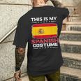 Das Ist Mein Spanisches Kostüm Spain T-Shirt mit Rückendruck Geschenke für Ihn