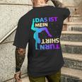 Das Ist Mein Turn Gymnastics T-Shirt mit Rückendruck Geschenke für Ihn