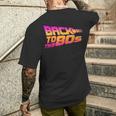 Disfraz De Regreso A Los 80 Disfraz Retro Fiesta De Camiseta Hombre Estampado Espalda Regalos para él