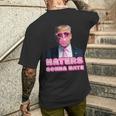 Donald Trump Bubble Gum T-Shirt mit Rückendruck Geschenke für Ihn