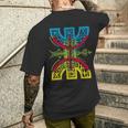 Drapeau Berbère Avec Symbole Amazigh Yaz Proud Tamazight People T-shirt imprimé au dos Cadeaux pour lui