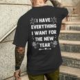 I Have Everything I Want For New Year 2025-Matching Couples Men's T-shirt Back Print Gifts for Him