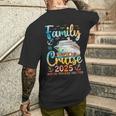 Family Cruise 2025 Vacation Trip Family Matching Cruise Ship Men's T-shirt Back Print Gifts for Him