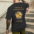 Familyacation 2025 Koh Phangan Thailand T-Shirt mit Rückendruck Geschenke für Ihn