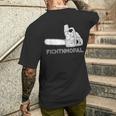 Förster Geschenke Chainsaw Fichtnmopal Mundart S T-Shirt mit Rückendruck Geschenke für Ihn