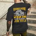 Hr Business Partner Job Title Camiseta Hombre Estampado Espalda Regalos para él