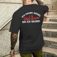 Ich Fahre Diesel Weil Super Bin Ich Selbst Car T-Shirt mit Rückendruck Geschenke für Ihn