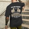 Slogan Fleischer T-Shirt mit Rückendruck Geschenke für Ihn