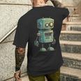 Technical Robot Costume T-Shirt mit Rückendruck Geschenke für Ihn