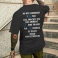 Wortspiel Du Bist Chemiker Chemistry Laborant Chemical T-Shirt mit Rückendruck Geschenke für Ihn