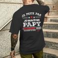 Futur Papy 2025 Annonce Grossesse Papy En Cours Baby Shower T-shirt imprimé au dos Cadeaux pour lui