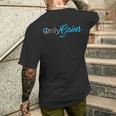 Only Gains T-Shirt mit Rückendruck Geschenke für Ihn