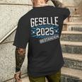 Geelle 2025 For Passed Companion Exam Training T-Shirt mit Rückendruck Geschenke für Ihn