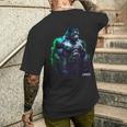 Gorilla Monkey Gym Wear Bodybuilding Workout Motivation T-Shirt mit Rückendruck Geschenke für Ihn