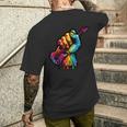 Guitare Électrique Colorés Les Musiciens Rock Guitariste T-shirt imprimé au dos Cadeaux pour lui
