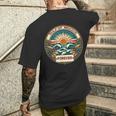 Gulf Of Mexico Foreverintage Retro S T-Shirt mit Rückendruck Geschenke für Ihn