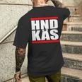 Hessischer Hnd Käs Handkäs T-Shirt mit Rückendruck Geschenke für Ihn