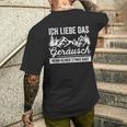 Hikern Ich Liebe Das Kerze Wenn Keine Etwas Sagt Mountain Hiking I T-Shirt mit Rückendruck Geschenke für Ihn