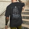 Hobbit Thorin StareT-Shirt mit Rückendruck Geschenke für Ihn